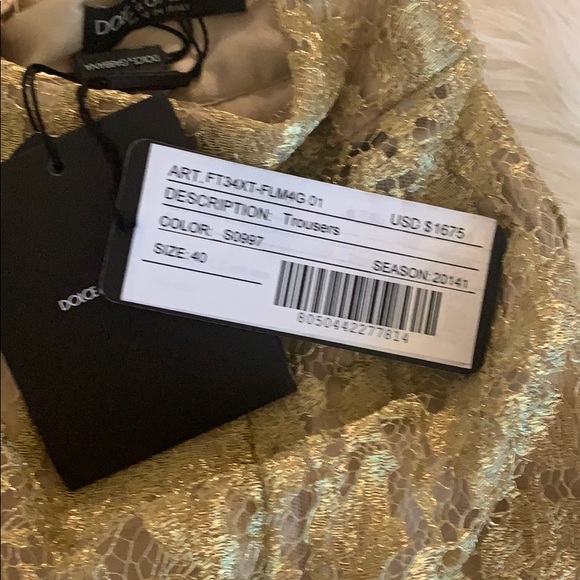 Dolce & gabbana gold hot shorts - Picture 7 of 10